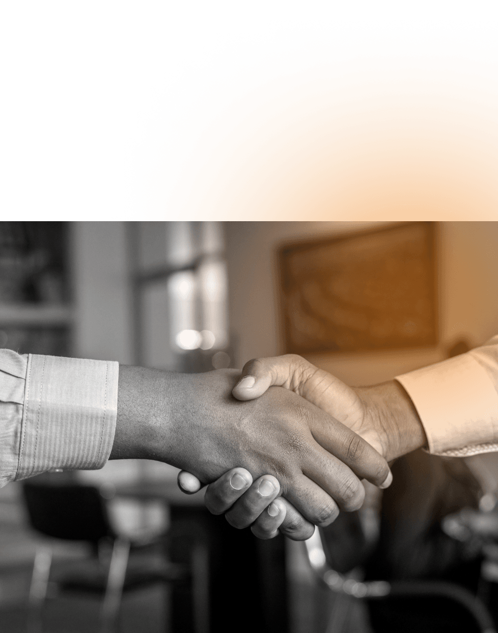 People shaking hands